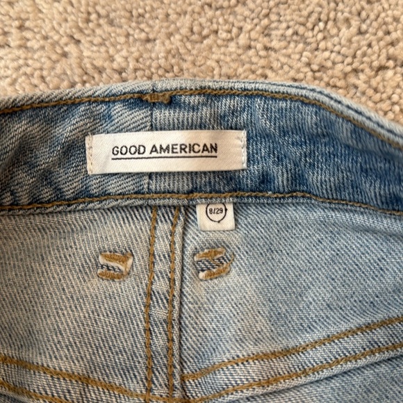 Good American Denim Shorts | Size 8 / 29 | Blue - Picture 4 of 9